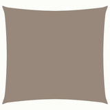 Vidaxl zonnescherm vierkant 3,6x3,6 m oxford stof taupe - afbeelding 2