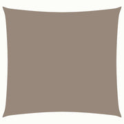 Vidaxl zonnescherm vierkant 4,5x4,5 m oxford stof taupe - afbeelding 2