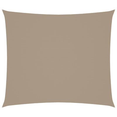 Vidaxl zonnescherm rechthoekig 2x2,5 m oxford stof taupe