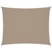 Vidaxl zonnescherm rechthoekig 2x3 m oxford stof taupe - afbeelding 2
