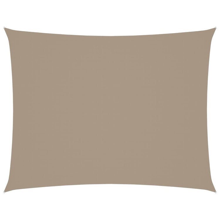 Vidaxl zonnescherm rechthoekig 2x3 m oxford stof taupe