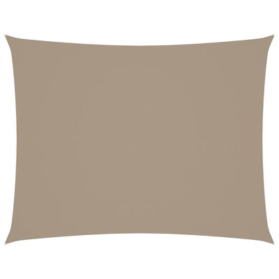 Vidaxl zonnescherm rechthoekig 2x3 m oxford stof taupe