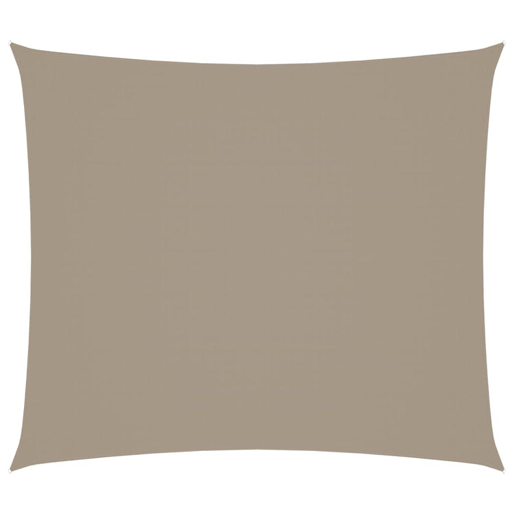 Vidaxl zonnescherm rechthoekig 2,5x3 m oxford stof taupe