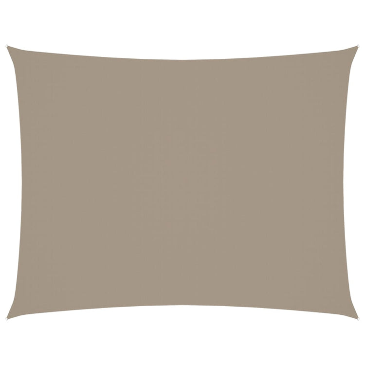 Vidaxl zonnescherm rechthoekig 2,5x4 m oxford stof taupe