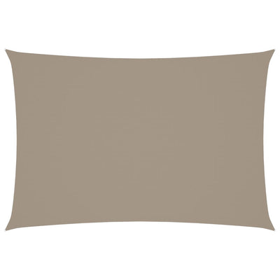 Vidaxl zonnescherm rechthoekig 2,5x4,5 m oxford stof taupe
