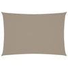 Vidaxl zonnescherm rechthoekig 2,5x4,5 m oxford stof taupe