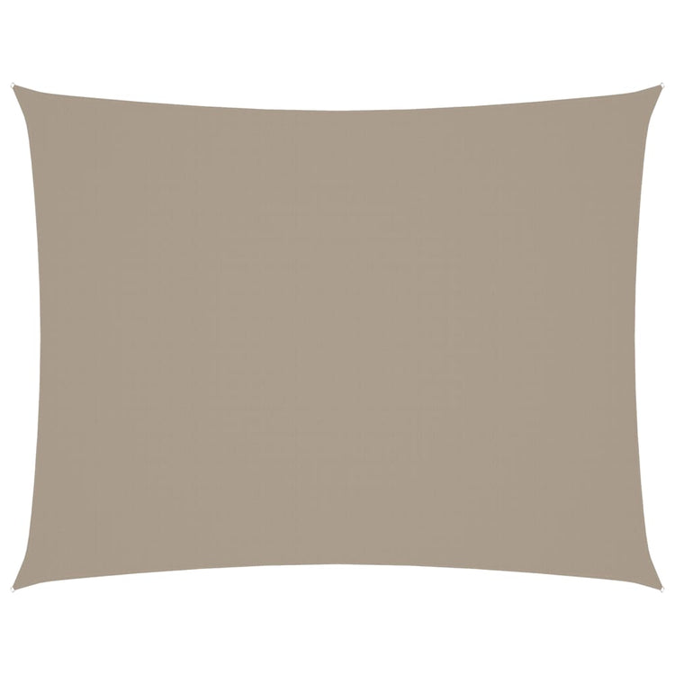 Vidaxl zonnescherm rechthoekig 3x4,5 m oxford stof taupe