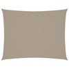 Vidaxl zonnescherm rechthoekig 3x4,5 m oxford stof taupe