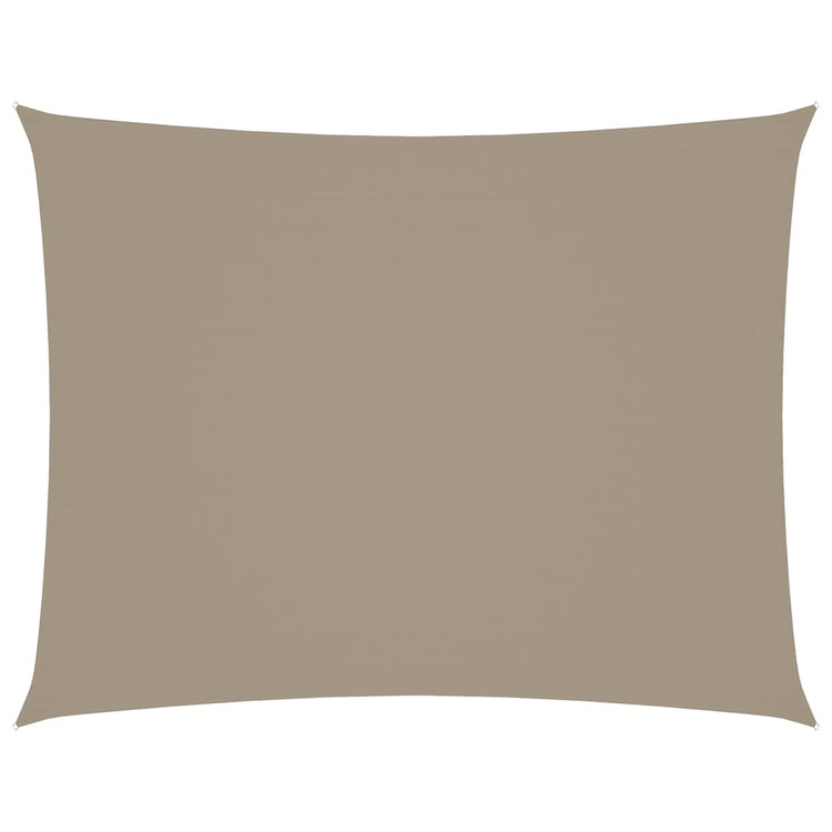 Vidaxl zonnescherm rechthoekig 3x6 m oxford stof taupe