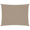 Vidaxl zonnescherm rechthoekig 4x6 m oxford stof taupe