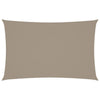 Vidaxl zonnescherm rechthoekig 5x8 m oxford stof taupe