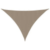 Vidaxl zonnescherm driehoekig 4x5x6,4 m oxford stof taupe