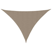 Vidaxl zonnescherm driehoekig 4x5x6,4 m oxford stof taupe - afbeelding 2