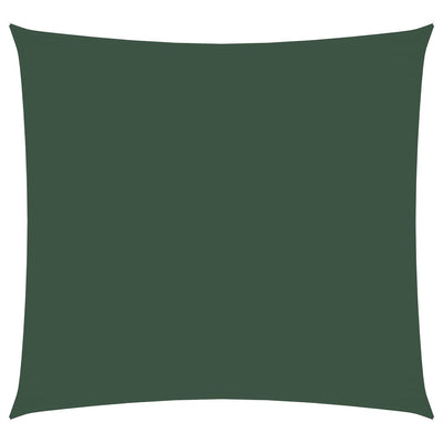 Vidaxl zonnescherm vierkant 4,5x4,5 m oxford stof donkergroen