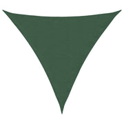 Vidaxl zonnescherm driehoekig 3x3x3 m oxford stof donkergroen - afbeelding 2