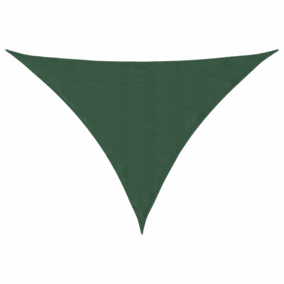 Vidaxl zonnescherm driehoekig 3x4x4 m oxford stof donkergroen