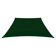 Vidaxl zonnezeil trapezium 2 4x3 m oxford stof donkergroen - afbeelding 2