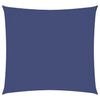 Vidaxl zonnescherm vierkant 5x5 m oxford stof blauw