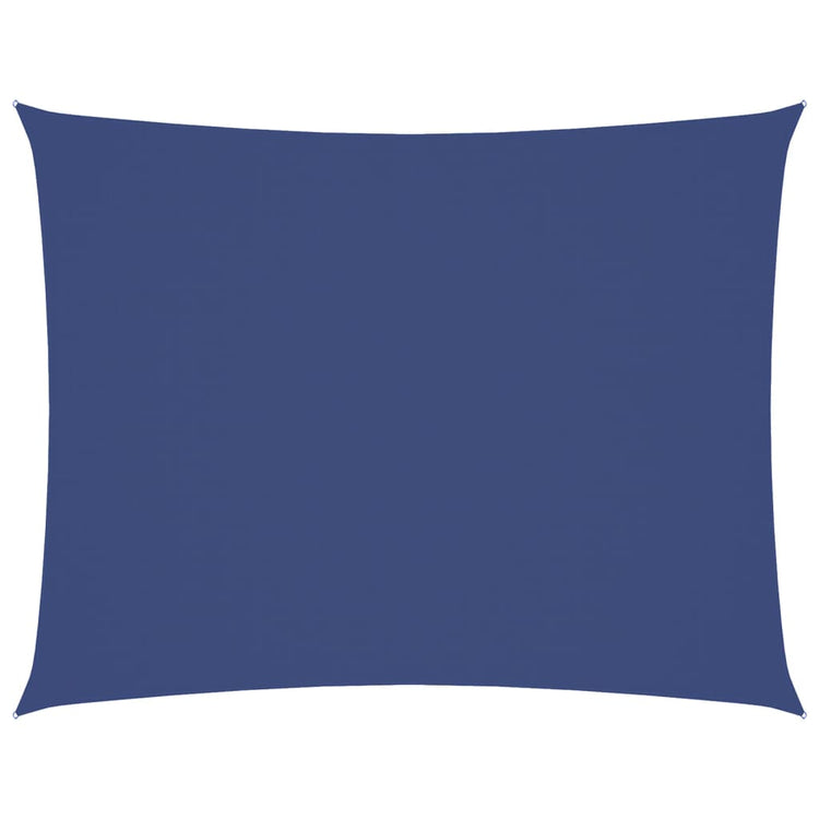 Vidaxl schaduwdoek rechthoekig 5x6 m oxford stof blauw