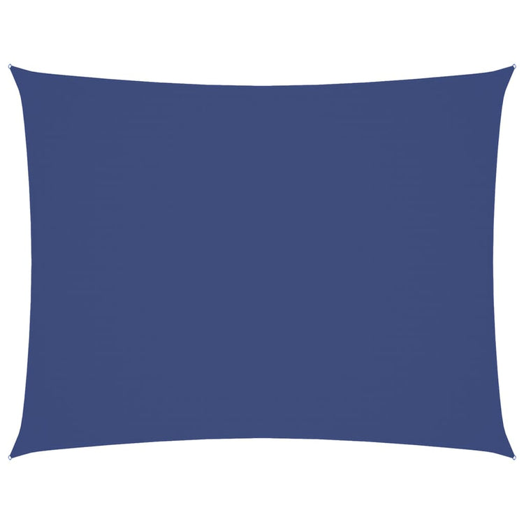 Vidaxl schaduwdoek rechthoekig 5x7 m oxford stof blauw