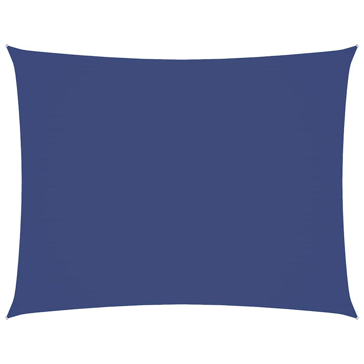 Vidaxl zonnescherm rechthoekig 6x7 m oxford stof blauw