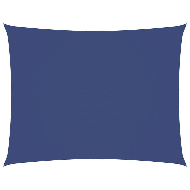 Vidaxl schaduwdoek rechthoekig 6x8 m oxford stof blauw