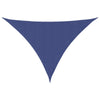Vidaxl zonnescherm driehoekig 3x4x4 m oxford stof blauw