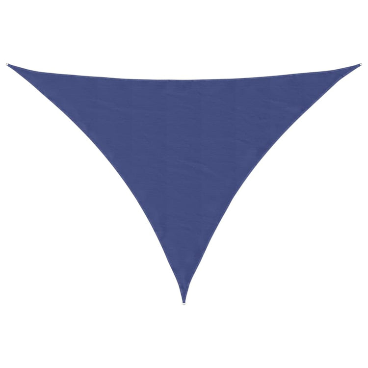 Vidaxl zonnescherm driehoekig 5x5x6 m oxford stof blauw