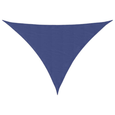 Vidaxl zonnescherm driehoekig 4x5x6,4 m oxford stof blauw