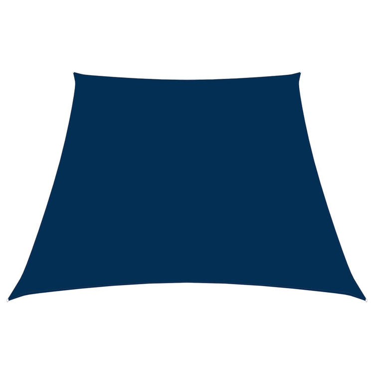 VidaXL Zonnezeil trapezium 2 4x3 m oxford stof blauw