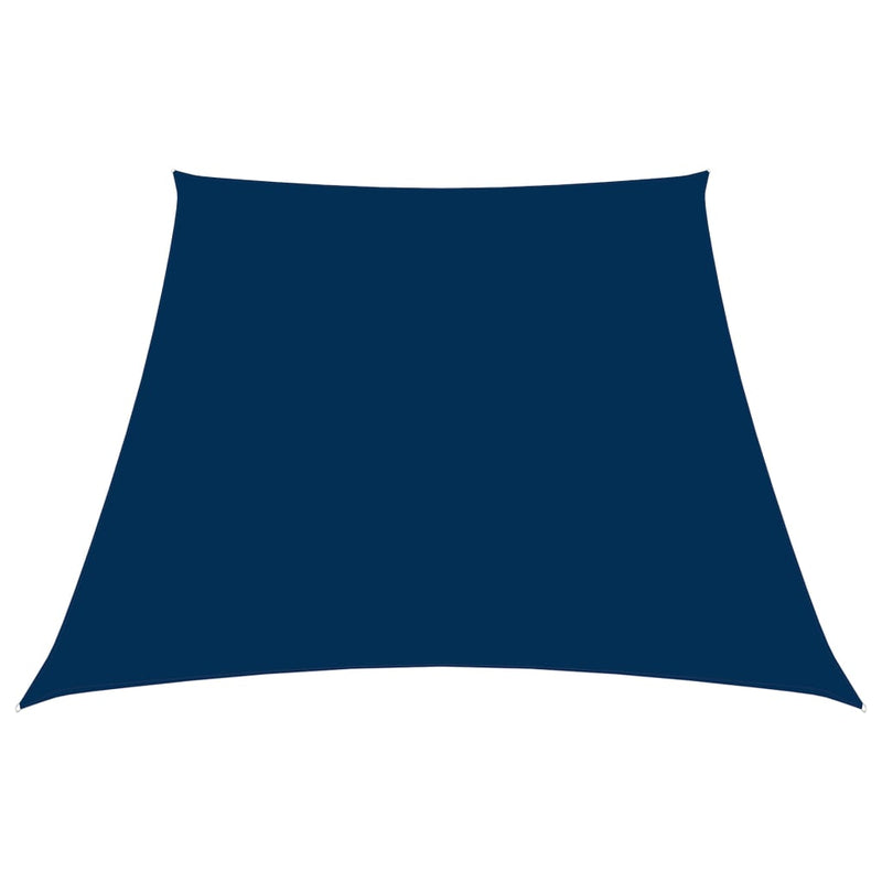 Vidaxl zonnezeil trapezium 3 5x4 m oxford stof blauw