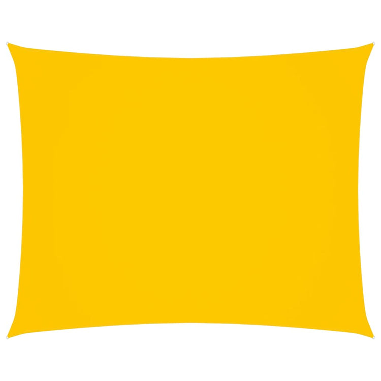 Vidaxl zonnescherm rechthoekig 2,5x4,5 m oxford stof geel