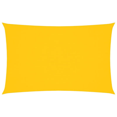 Vidaxl zonnescherm rechthoekig 2,5x5 m oxford stof geel