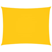 Vidaxl schaduwdoek rechthoekig 6x8 m oxford stof geel - afbeelding 2