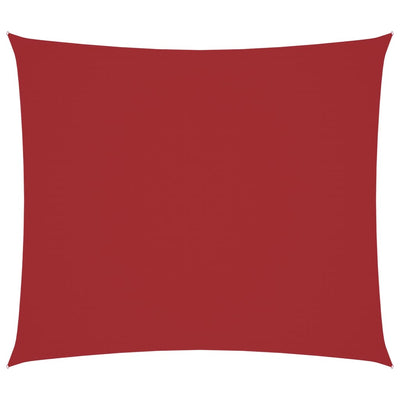 Vidaxl zonnescherm rechthoekig 2,5x3 m oxford stof rood