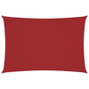 Vidaxl zonnescherm rechthoekig 3x5 m oxford stof rood