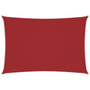 Vidaxl zonnescherm rechthoekig 3x6 m oxford stof rood