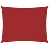 Vidaxl zonnescherm rechthoekig 3,5x5 m oxford stof rood