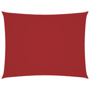 Vidaxl zonnescherm rechthoekig 3,5x5 m oxford stof rood - afbeelding 2