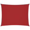 Vidaxl zonnescherm rechthoekig 4x6 m oxford stof rood