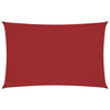 Vidaxl zonnescherm rechthoekig 4x7 m oxford stof rood