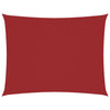 Vidaxl zonnescherm rechthoekig 5x6 m oxford stof rood
