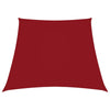 Vidaxl zonnezeil trapezium 2 4x3 m oxford stof rood