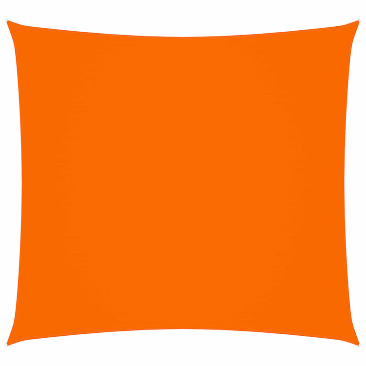 Vidaxl zonnescherm vierkant 4x4 m oxford stof oranje