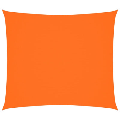 Vidaxl schaduwdoek rechthoekig 2x2,5 m oxford stof oranje