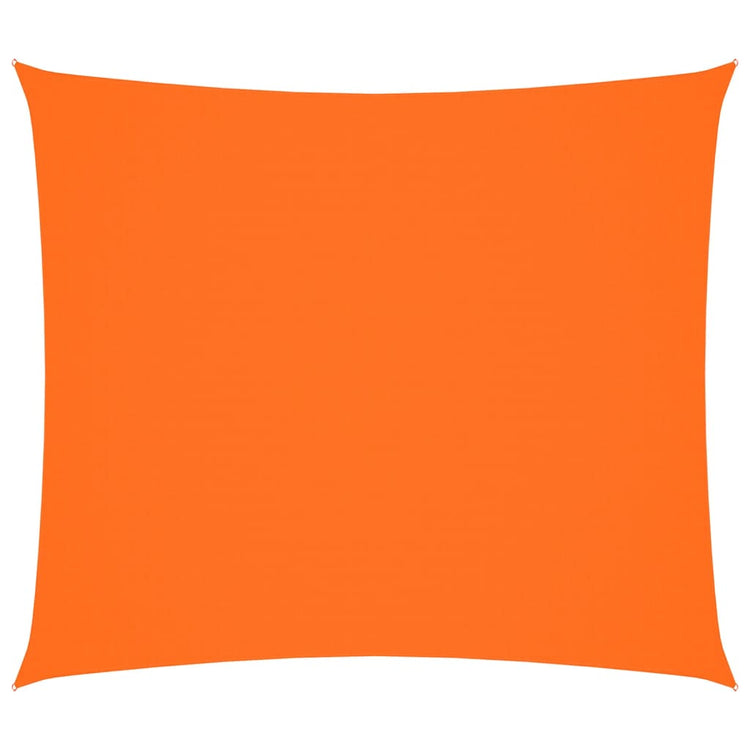 Vidaxl schaduwdoek rechthoekig 2x2,5 m oxford stof oranje