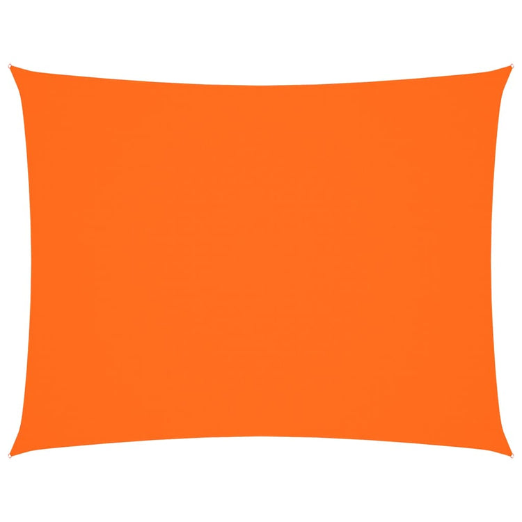 Vidaxl zonnescherm rechthoekig 3,5x5 m oxford stof oranje