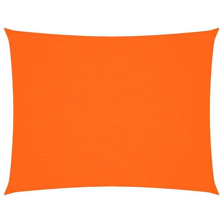 Vidaxl schaduwdoek rechthoekig 5x6 m oxford stof oranje