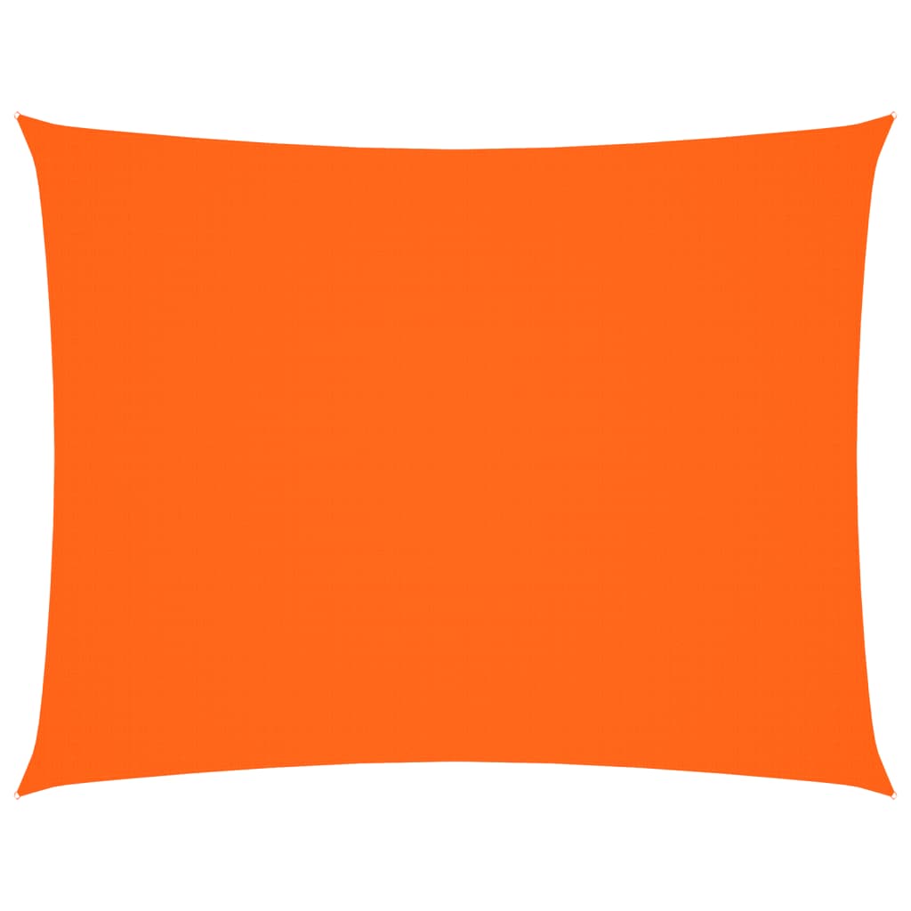 Vidaxl zonnescherm rechthoekig 6x8 m oxford stof oranje