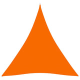 Vidaxl zonnescherm driehoekig 3,6x3,6x3,6 m oxford stof oranje - afbeelding 2